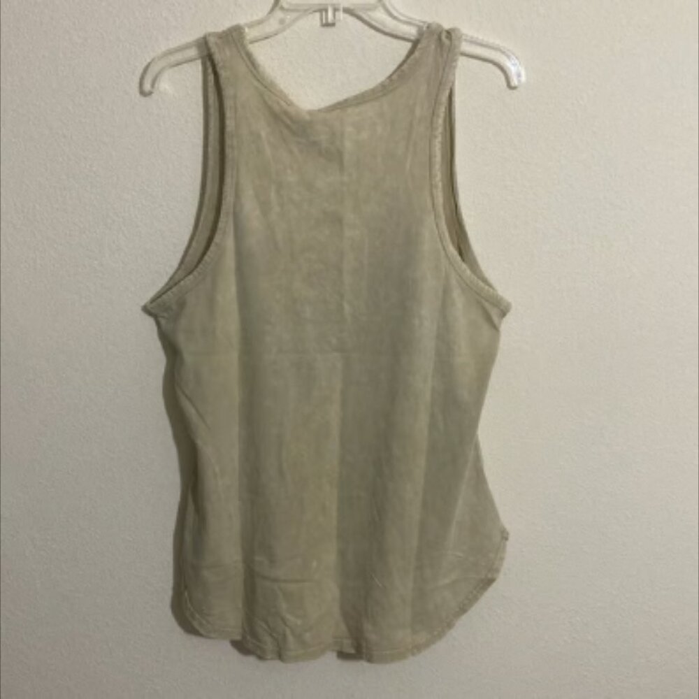 RAW GEAR Men's Acid Wash-Look Tank Top Size M - Picture 2 of 4